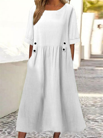 שמלת קזואל רפלקטור - OXNY