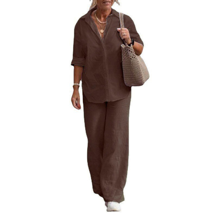 חליפת לינן איטלקית נשפכת עם המון סטייל - LINEN