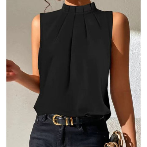חולצת ערב פאמי עם 3 עיצובי שרוול שונים - FEMME