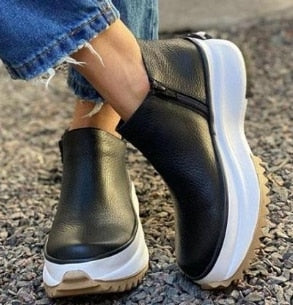 נעלי אופנה מעוצבות עם סוליית פלטפורמה גמישה RANCH