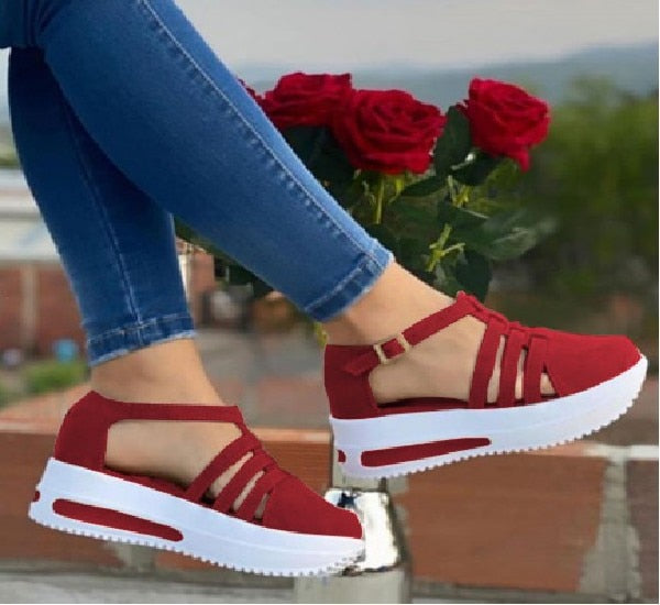סנדלי קיץ פתוחים עם סוליית אויר איכותית FANCY