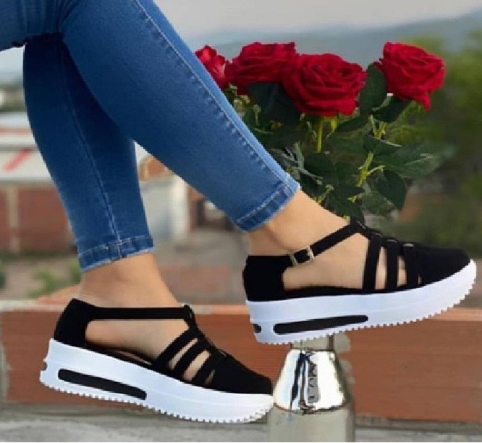 סנדלי קיץ פתוחים עם סוליית אויר איכותית FANCY
