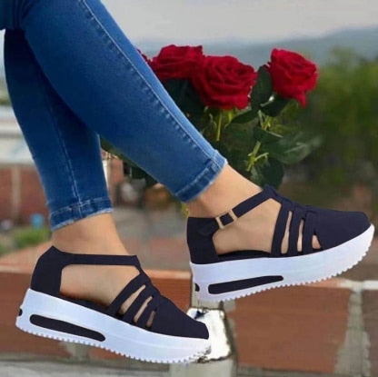 סנדלי קיץ פתוחים עם סוליית אויר איכותית FANCY
