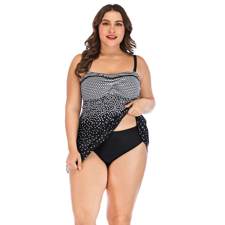 בגד ים שלם ויוקרתי גזרה רחבה ומחטבת SWIMI