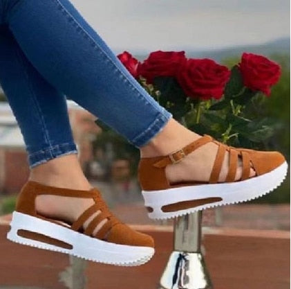 סנדלי קיץ פתוחים עם סוליית אויר איכותית FANCY