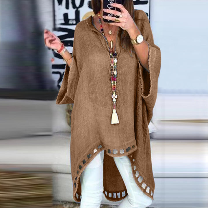 חולצת גלבייה נשפכת טוניקה GALA