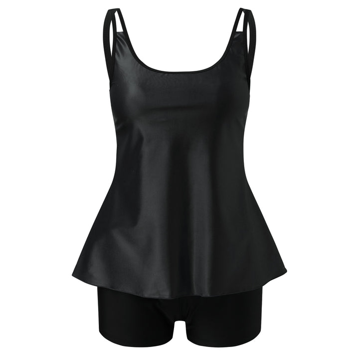 בגד ים בכתפיות כפולות בגזרה נשפכת mutea