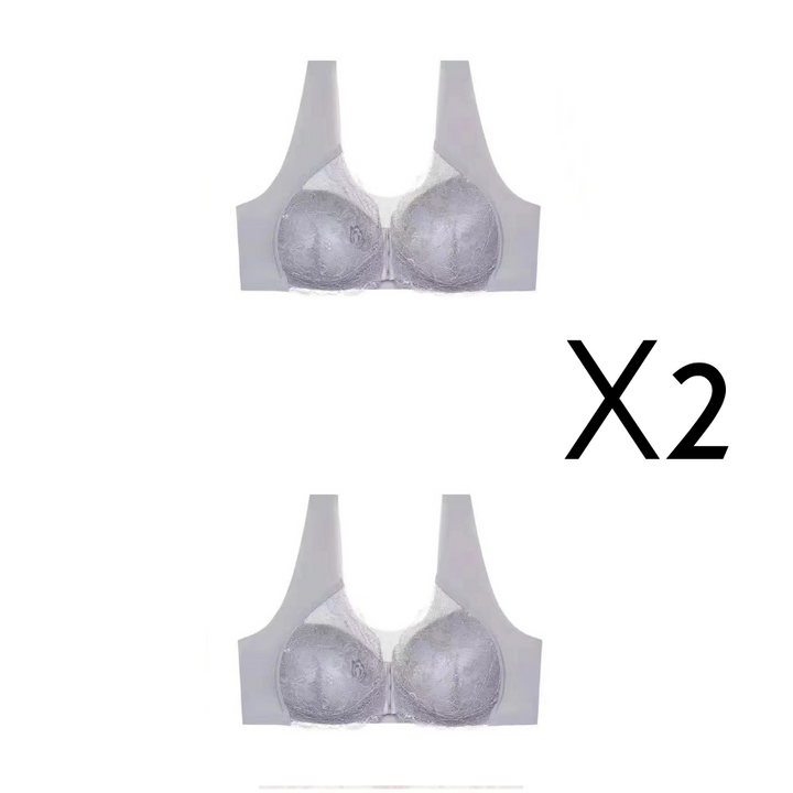 חזייה סופר תומכת ללא ברזלים עם סגירה מלפנים - JEN